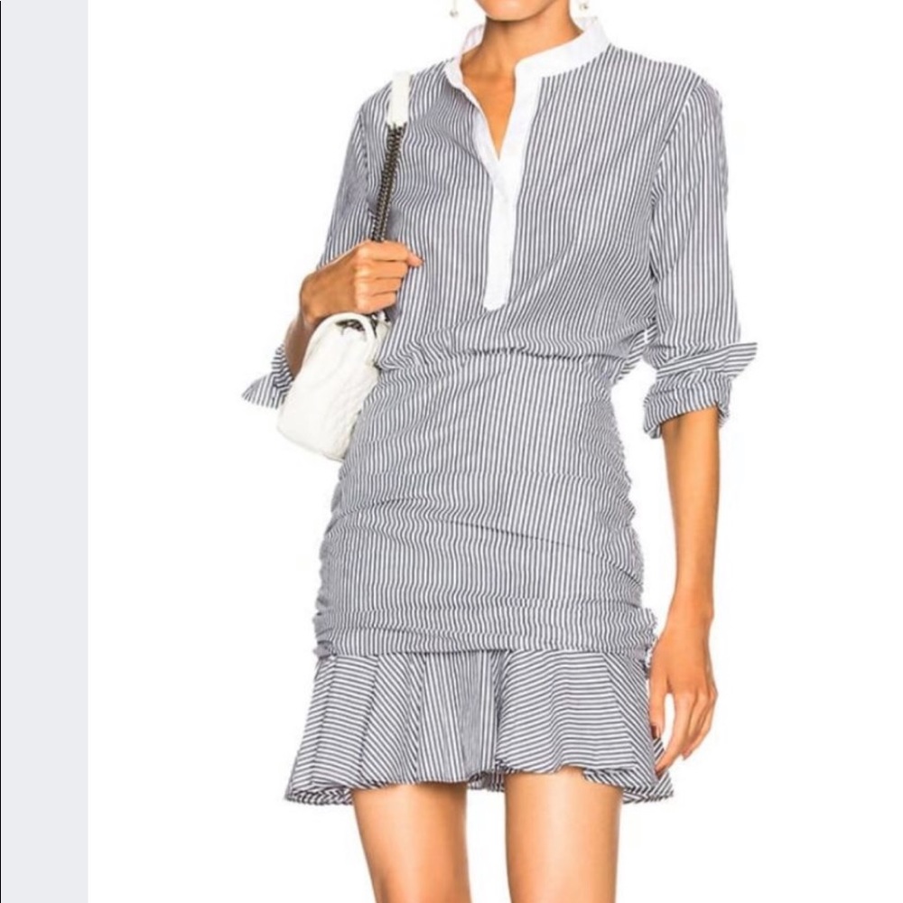 Veronica Beard black and white Everett Dress Sz M